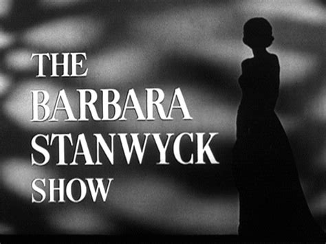  The Barbara Stanwyck Show -  Ett verklighetsbaserat drama med en legendär skådespelerska